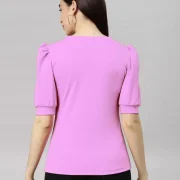 Casual Regular Sleeves Solid Women Multi-Color Top