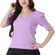 Casual Regular Sleeves Solid Women Multi-Color Top