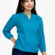 Casual Regular Sleeves Solid Women Multicolor Top