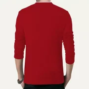 Men Solid Polo Neck Cotton With  Blend T-Shirt