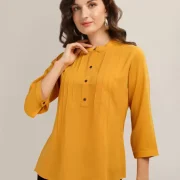 Casual Regular Sleeves Solid Women Top