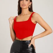 Casual Sleeveless Solid Women  Top