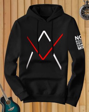 Men Full Sleeve Graphic Print Hooded Sweatshirt